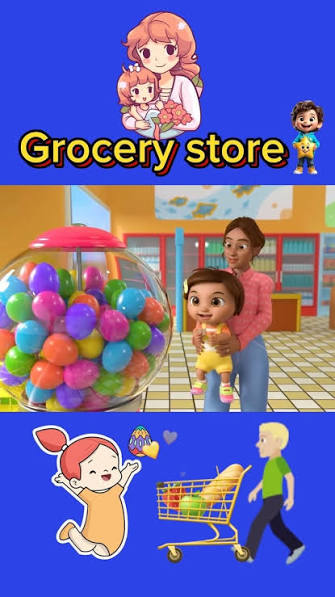 Humpty Dumpty Grocery Store | CoComelon Nursery Rhymes & Kids Songs
